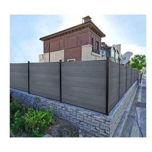 Eta WPC gỗ composite hàng rào WPC sử dụng hàng rào để bán WPC Composite nhôm bài - Product Image 5