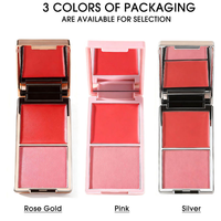 Nouveautés : Palette de blush crème cruelty-free, personnalisable, waterproof, pour les joues