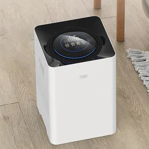 Pemurni udara 2 In 1, Mesin cuci udara pembersih 2 In 1 hibrida ruang Tuya Wifi pintar evaporasi dengan Filter Hepa H13 H14 untuk rumah