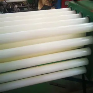 Buena calidad extruido de plástico sólido varilla de Nylon redonda rollos varilla de nylon