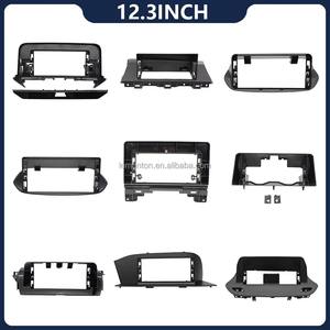 Meilleures évaluations et prix d'usine - Cadre d'autoradio noir de 9 pouces pour <span class=keywords><strong>Kia</strong></span> Forte 2009 avec climatisation manuelle - Product Image 6