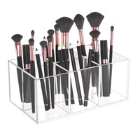 Présentoir Colonne à Quatre Niveaux en Acrylique Amovible et Démontable, Luxe Moderne Écologique, pour Parfums et Cupcakes, Transparent