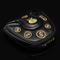 Couvre-chef de club de golf pour couvre-chef Mallet Putter Couvre-chef de conception de logo client avec magnétique