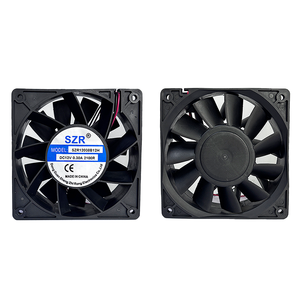 공장 맞춤형 12038 볼 베어링 DC 전기 축 방향 흐름 산업 팬 PC 섀시 냉각 환기 배기 팬 OEM ODM - Product Image 2