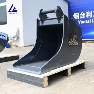 Cucharón de excavadora para tendido de cables, 350mm 400mm de ancho de trabajo, cucharón utilitario para construcción de carreteras y cables subterráneos - Product Image 3