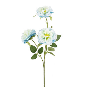 Ramo de Rosas Artificiales de Seda, 3 Cabezas, Decoración Romántica para Bodas y Hogar - Product Image 4