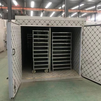 Salle de séchage à pompe à chaleur industrielle Déshydrateur d'une capacité de 50kg Armoire de séchage à 120 plateaux pour champignons/fruits/légumes