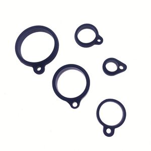 Cordon en silicone de 13-55 mm pour accrocher, anneau anti-perte pour gobelet de 40 mm (Cola/Thé au lait), étanche pour enregistreurs vocaux et écouteurs - Product Image 4