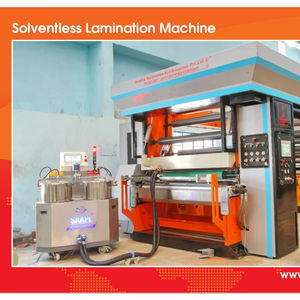 Máquina de Laminación para Películas Plásticas, Papel y Materiales de Embalaje Flexibles, Ecológica, Industrial, Automática, Sin Solventes - Product Image 1