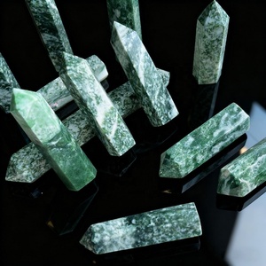 Tour de cristal d'<span class=keywords><strong>agate</strong></span> d'<span class=keywords><strong>arbre</strong></span> de Reiki naturel poli, point de cristal de guérison pour la décoration - Product Image 6