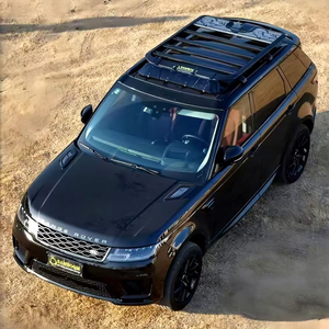 Plateforme <span class=keywords><strong>de</strong></span> <span class=keywords><strong>toit</strong></span> en aluminium et boîte à bagages pour <span class=keywords><strong>Range</strong></span> <span class=keywords><strong>Rover</strong></span> Evoque - Idéal pour le camping et les voyages en voiture - Product Image 1