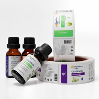 Etiquetas Adhesivas Personalizadas con Logotipo, Impermeables, de Vinilo PVC, para Suplementos Nutricionales, Productos de Salud, Etiquetas Impresas para Botellas de Plástico