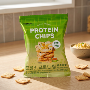 [FROMEAT] Chips protéinées coréennes Consomme saveur vente chaude collation saine faible en gras haute teneur en protéines croquant sans culpabilité - Product Image 2