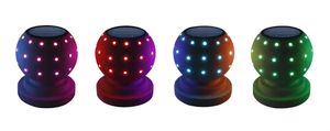 Barrera de Bolas de Piedra Luminosa <span class=keywords><strong>Solar</strong></span>, <span class=keywords><strong>Bloqueador</strong></span> de Caminos LED <span class=keywords><strong>con</strong></span> Energía <span class=keywords><strong>Solar</strong></span> para Decoración de Paisajes de Plazas Comerciales - Product Image 6
