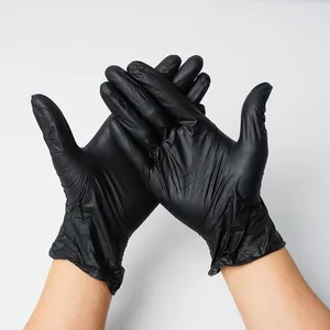 100 gants jetables en nitrile, épais et durables, pour le nettoyage domestique, sans latex, pour le nail art - Product Image 4