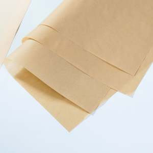 Feuilles de papier sulfurisé double face enduites de silicone, résistantes à la graisse et au feu, personnalisées pour usage alimentaire domestique - Product Image 5