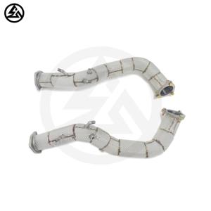 Tubería de Escape de Competición CSZ ODM para <span class=keywords><strong>Porsche</strong></span> 718 <span class=keywords><strong>Cayman</strong></span> GT4 RS 4.0L con Protector Térmico, Venta al por Mayor de Fábrica - Product Image 5