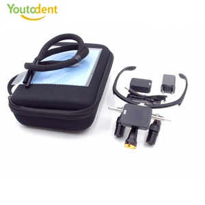 Occhiali Ingrandenti Dentali Elettrici Ergonomici con Attrazione Magnetica, Lenti Ottiche Sostituibili 4X 5X 6X, Lampada Wireless - Product Image 6