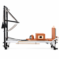 Machine de Pilates Reformer Demi-Tourneuse en Alliage d'Aluminium 2-en-1 pour Studio à Domicile Professionnel Marque Ruiyang Garantie 10 Ans ISO9001/CE