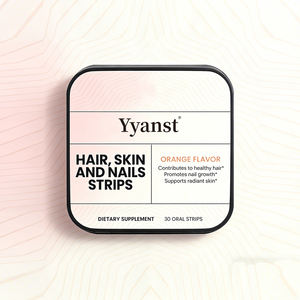 Tiras orales de biotina y vitaminas de marca privada de alta calidad que favorecen la salud del cabello, las uñas y la piel. - Product Image 1