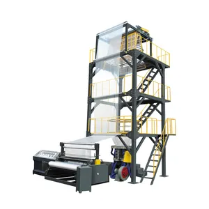 High Speed 1500mm Agriculture HDPE LDPE Greenhouse Plastic Barrier Film Etirable Making Extruder Blowing Machine