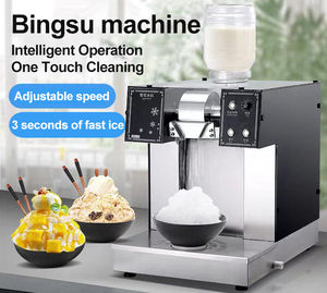Factory Outlet <span class=keywords><strong>WaterAir</strong></span> Cooling Bingsu Machine Máquina de hielo raspado Máquina de hacer hielo en copos de nieve para panadería - Product Image 3