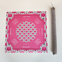 Tapis de Mahjong Américain en Caoutchouc Premium Antidérapant et Anti-bruit pour Jeu de Société et Table de Divertissement