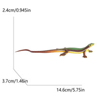 Ornements transfrontaliers en PVC, modèles d'animaux simulés : Éléphant, Hibou, Kangourou, Lézard, Panda, Pingouin, Cheval cornu, Serpent à clochettes, Maternité