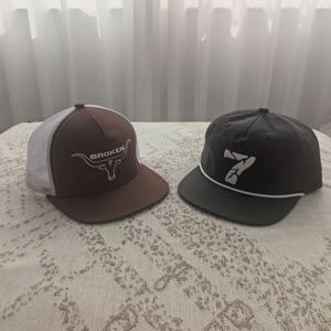 Casquette Trucker 5 Panneaux à Visière Plate en Maille, Logo Personnalisé, Broderie, Style Western, Réglable, Unisexe, Haute Qualité, Vente en Gros - Product Image 2