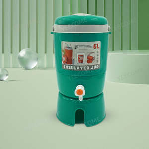 YJM1648-7 Capacité 6L Usine En Gros Glacière 7 Pièces Ensemble 1 Seaux À Glace 1Jug 1Bac À Glace 4 Tasses En Plastique PP Glacière - Product Image 6