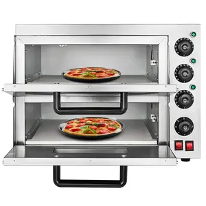 CE Oven Kue Dapur Komersial Listrik Dibangun Di Oven Pizza