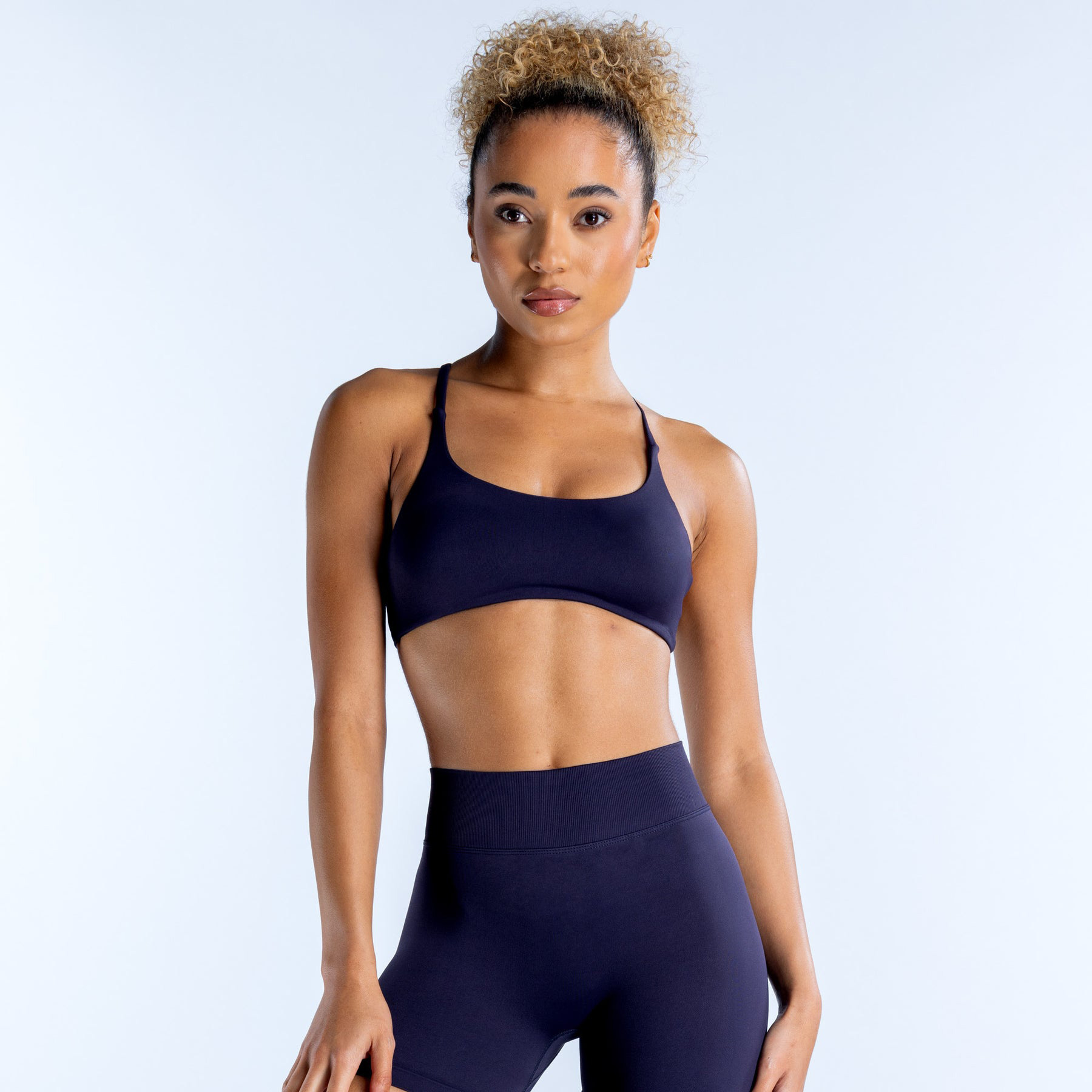 Navy bra