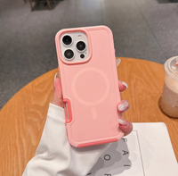 Coque rigide magnétique pour iPhone 11 12 13 14 15 16 Pro Max avec coque de téléphone Accessoires de luxe