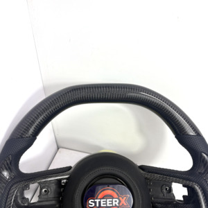 Volante de Fibra de Carbono Forjado y Calefactado con Luz LED de Cambio de Marcha, Ajuste Personalizado para <span class=keywords><strong>Jeep</strong></span> Wrangler JL 2018-2025 Gladiator JT <span class=keywords><strong>Rubicon</strong></span> Pick Up - Product Image 4