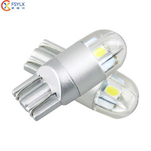 Ampoule LED FSYLX T10 Nouvelle Blanc 6000K Aluminium 2SMD Certifiée CE Sans Erreur Lumière de Plafonnier de Voiture Lumière de Porte Lumière de Plaque d'Immatriculation - Product Image 1