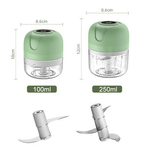 Mini Electric Garlic Chopper USB Meat <b>Grinder</b> Garlic Masher Machine Sturdy Durable Crushed Ginger Vegetable Crusher Kitchenware - Product Image 2
