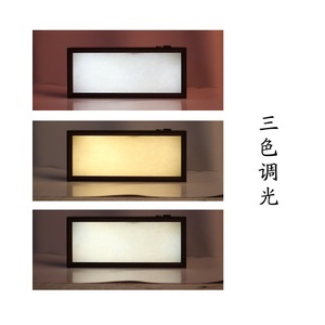 กรอบรูปไม้แนวนอน 21.3x9.2x5.4 ซม. สีแดงเรืองแสง ตกแต่งโต๊ะสำหรับห้องนั่งเล่น ห้องนอน ทางเข้าบ้าน - Product Image 3