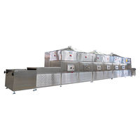 Máquina Automática Industrial de Secado de Camarones por Microondas, Deshidratador de Mariscos Tipo Túnel para el Procesamiento de Langostinos y Cangrejos Secos