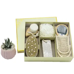 Bath Gift Set For Women Hot Bath Body Accessories Gift Set Brush Skin Care Bath Set Gift For Woman OEM