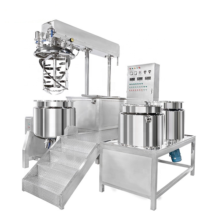 Cosmetic Manufacturing Equipment Vacuum Homogenizer Cream