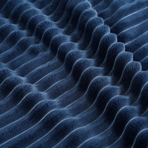 High Quality Lightweight Cozy Soft Plush Microfiber <strong>Blue</strong> Flannel Fleece <strong>Throw</strong> <strong>Blankets</strong> King Size Fleece <strong>Blanket</strong> - Product Image 4