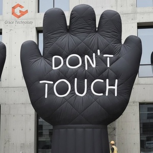 Mano Inflable Gigante con Impresión de Logotipo Personalizado para Publicidad Exterior - Product Image 1