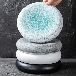 <strong>Creative</strong> Rock Stone Design Artistic <strong>Serving</strong> <strong>Plate</strong> Cold Dish Restaurant Dinnerware Thick Crockery <strong>Plates</strong> - Product Image 2