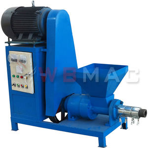 Machine de fabrication de panneaux muraux en charbon de bambou Machine de granulation par extrusion de vis pour machine de granulation de sciure de balle de riz - Product Image 1