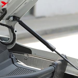 Pour <span class=keywords><strong>Volkswagen</strong></span> ID.4 2021-2025 capot avant vérins hydrauliques ascenseur prend en charge ressort à gaz amortisseurs remplacement noir 2 pièces - Product Image 5