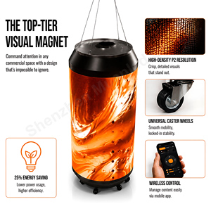 Pantalla LED Publicitaria Interior P1.86GOB D611xH1700mm a Todo Color, Señalización Digital LED - Product Image 3