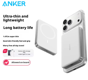 Batería Externa <span class=keywords><strong>ANKER</strong></span> MagGo Ultrafina de 30W, 10000mAh, Certificación 3C, Modelo A1664 - Product Image 6