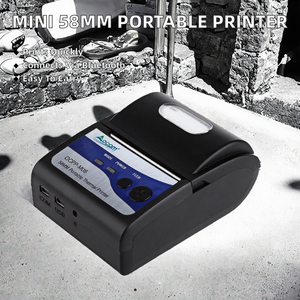 Impresora Térmica de Recibos Portátil OCPP-M06 OCOM Mini de 58 mm con Luz Indicadora USB+ en Stock - Product Image 2