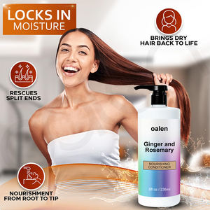 Après-shampoing Luxfume au gingembre et au romarin pour un soin quotidien, contrôle des frisottis, lissage, vegan, parfum longue durée - Product Image 3