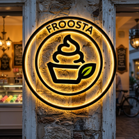 Letrero LED Retroiluminado Negro Mate de Lujo Personalizado, Letras de Canal 3D de Acero Inoxidable, Resistente al Agua, para Exteriores, Parques y Negocios, con Certificación CE